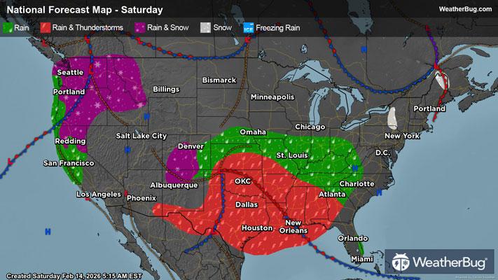 Weekend Weather Outlook