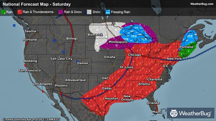 Weekend Weather Outlook