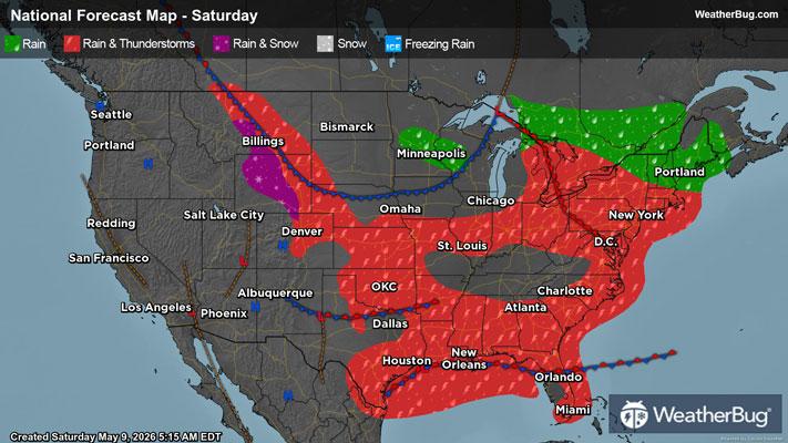 Weekend Weather Outlook