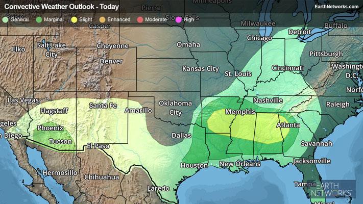 Today's Severe Weather Outlook
