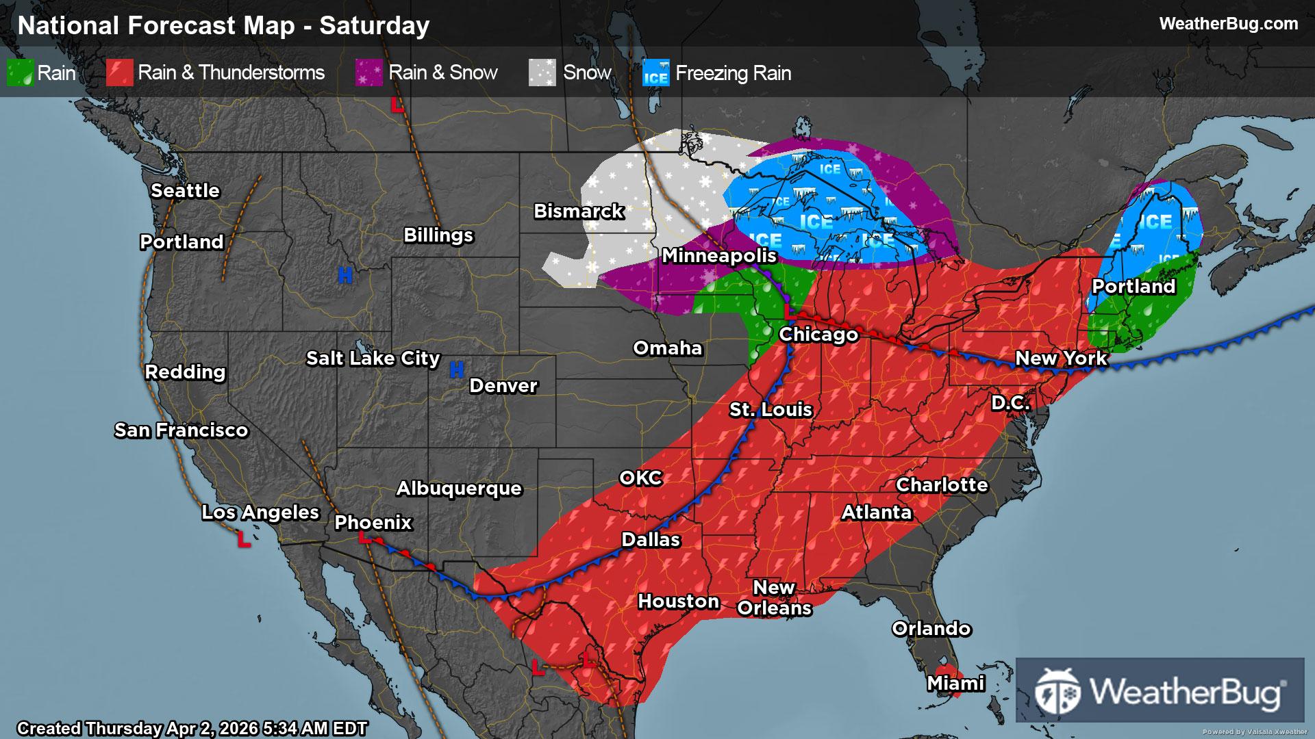 Weekend Weather Preview