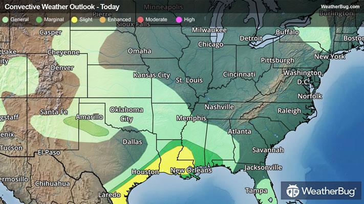 Today's Severe Weather Outlook