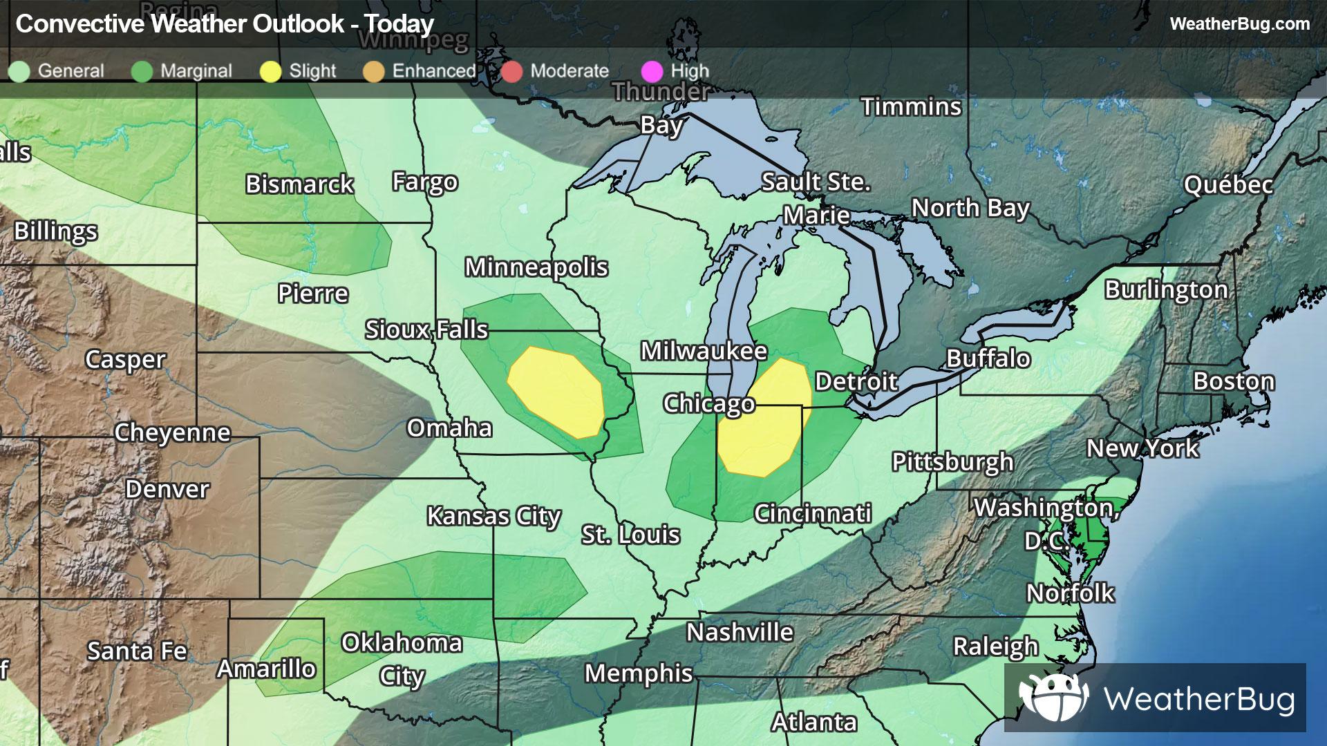 Today's Severe Weather Outlook