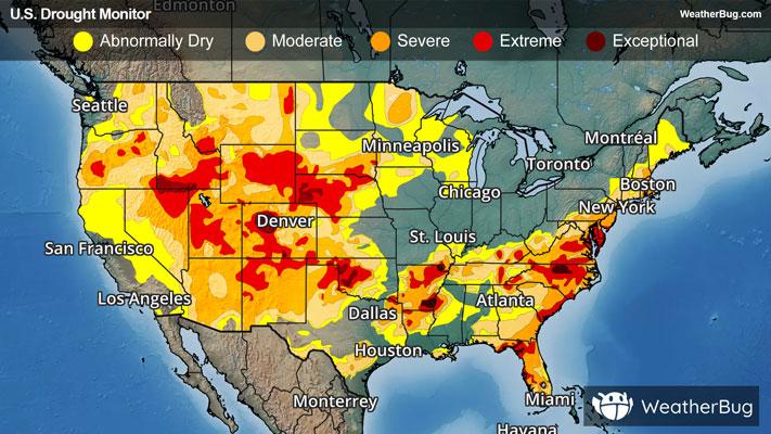 Drought Monitor for June 18, 2026
