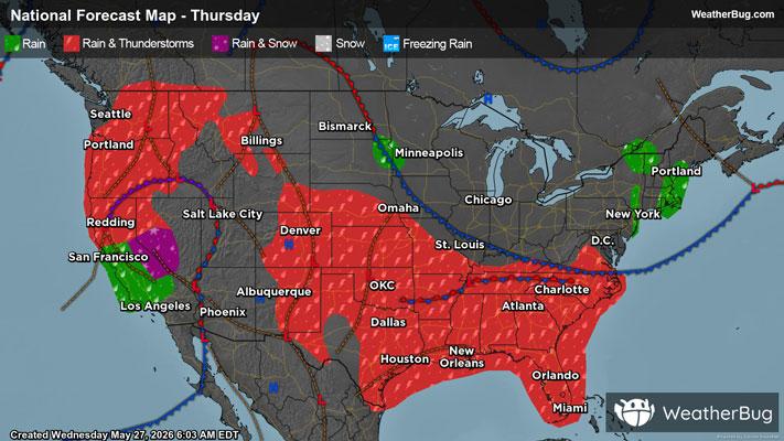 Today's Weather Outlook