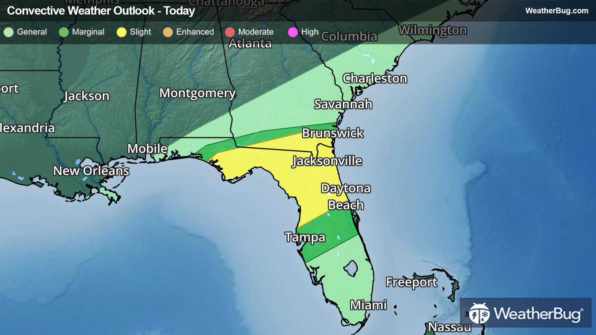 Today's Severe Weather Outlook