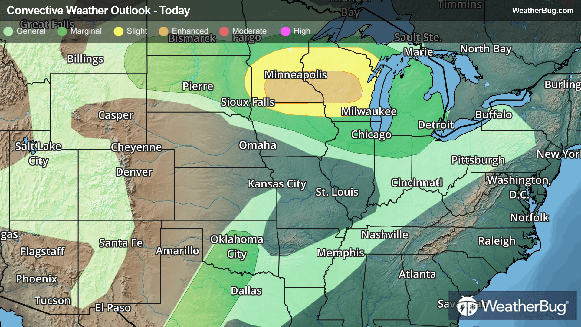 Today's Severe Weather Outlook