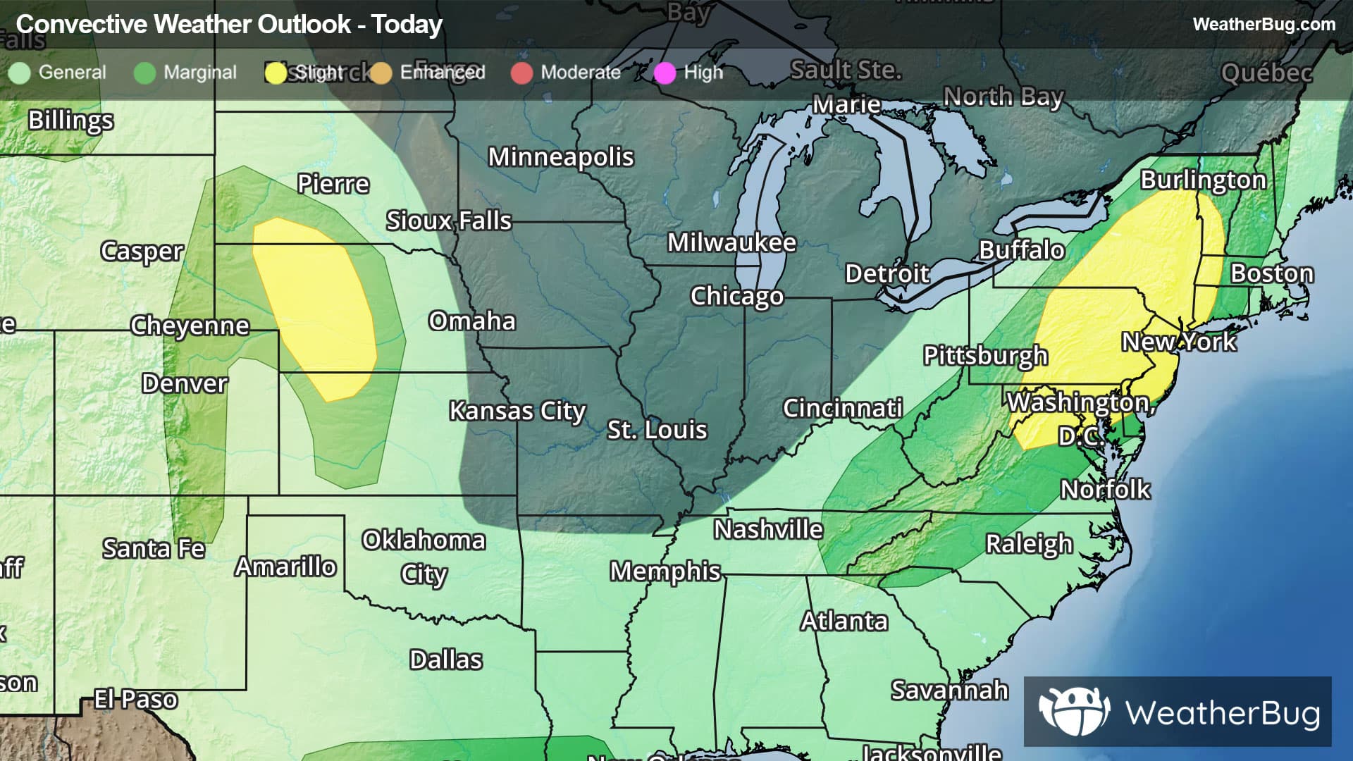 Today's Severe Weather Outlook