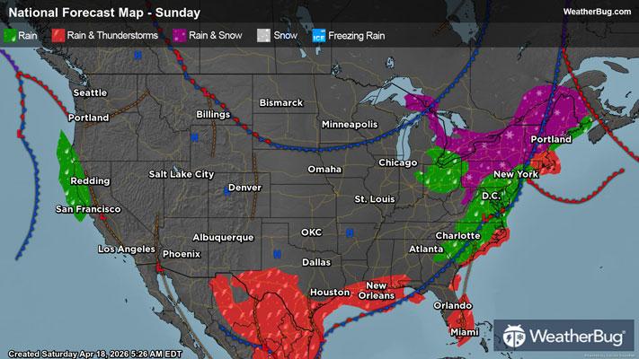 Weekend Weather Outlook