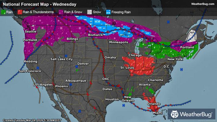 Today's Weather Outlook