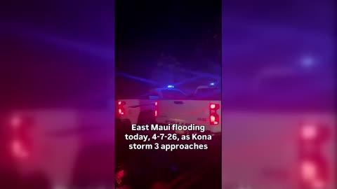 Maui Floods as Third Storm System Approaches