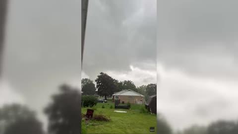 Monster Tornado Tears Through Homes