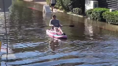 King Tide Swamps San Diego Neighborhood